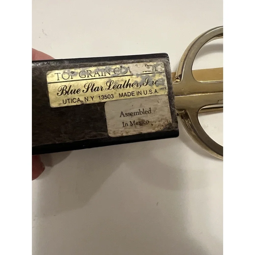 Mid Century Office Letter Opener Set‎ Leather Case Letter Opener Italy